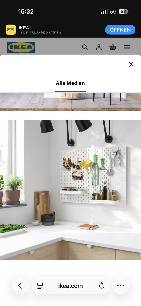 Ikea Piatti di portata: Ikea Skadis Lochplatte 2x – Usato da Unterentfelden venduto da Anton_Udovcic