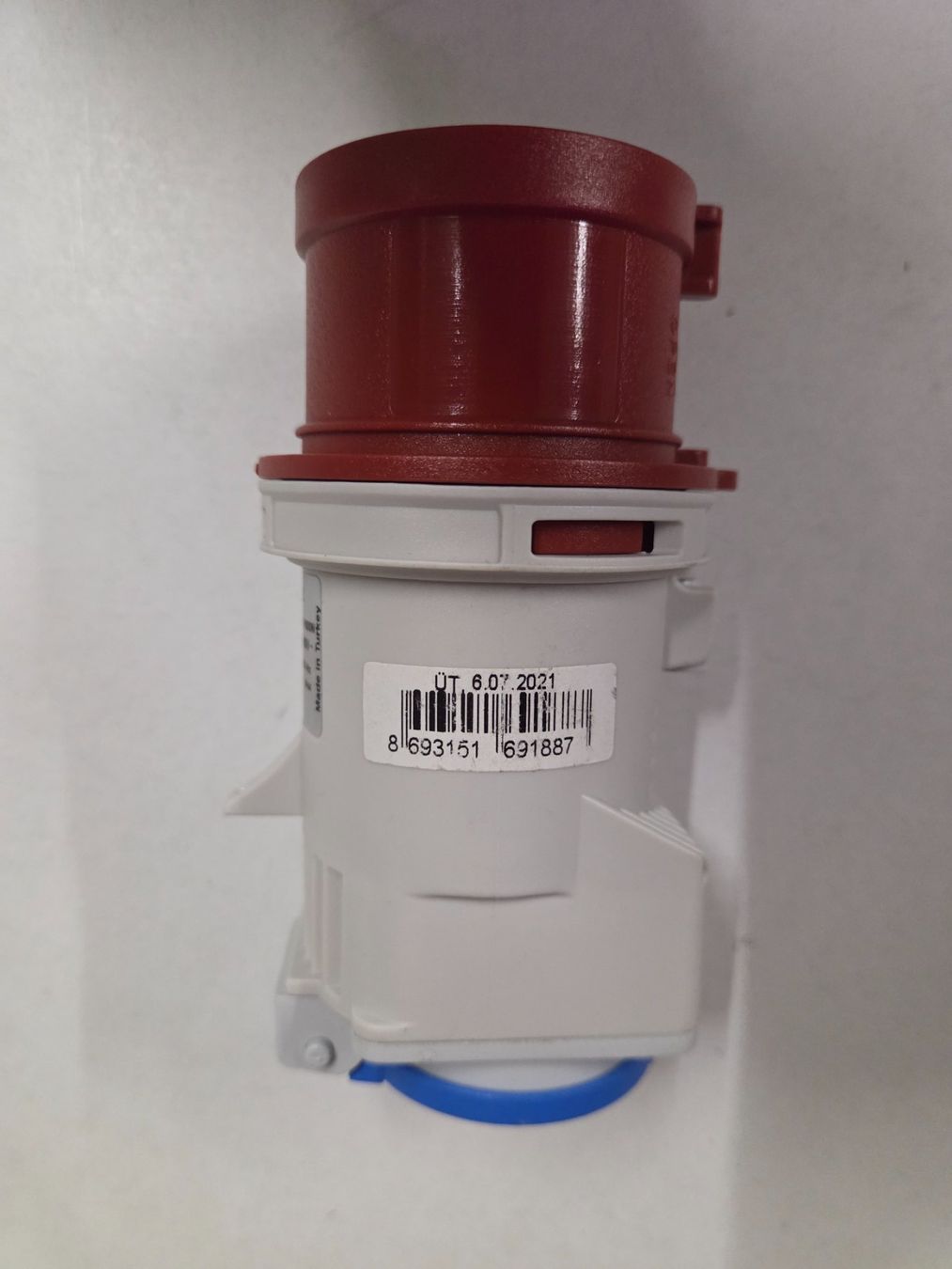 Spine: Übergangsstecker Stecker CEE 16A/Typ 23 bl. 230V T23 Adapter – Nuovo e nell'imballaggio originale da Zürich venduto da Alibaba1234 3