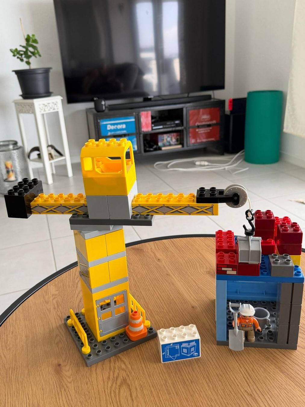Giocattoli: Lego Duplo Kran, Baustelle – Usato da Meisterschwanden venduto da Dermatoemli
