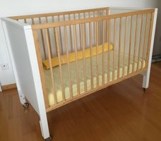Kinderkraft Babybett Mia White