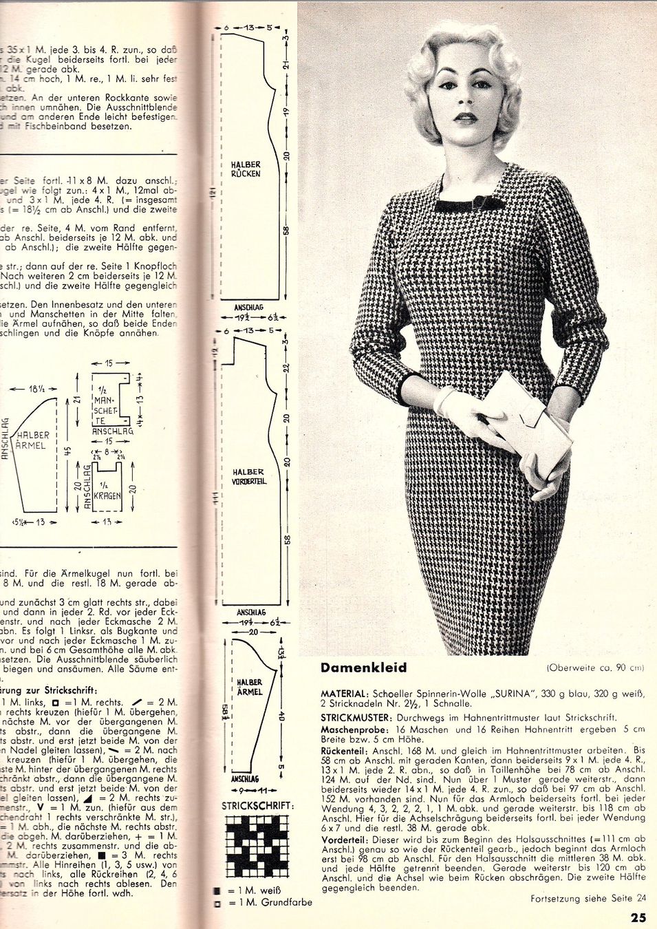 Riviste & Magazine: Schöller Spinnerin Wollen Strickheft 1950er – Usato da Mörschwil venduto da lindaswunderkiste 4