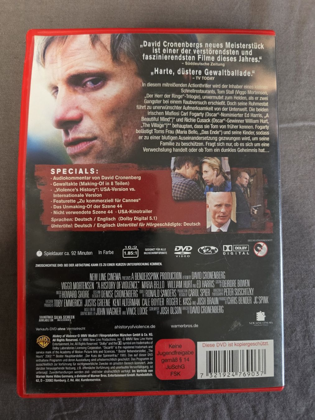 Alle DVDs: DVD - A history of violence – Gebraucht aus Zug von nic_wlj8 1