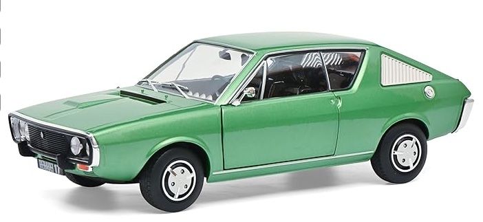 Renault Modellini d'auto: Renault 17  grün Solido 1:18 – Nuovo e nell'imballaggio originale da Luzern venduto da aa43modelcars-Luzern 4