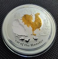 1 OZ Silber Australia ( Year of the Rooster ) 2017