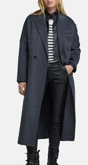 IKKS Cappotti: IKKS Mantel, grau, oversize, Gr.M, NEU – Nuovo e nell'imballaggio originale da Basel venduto da Chahri