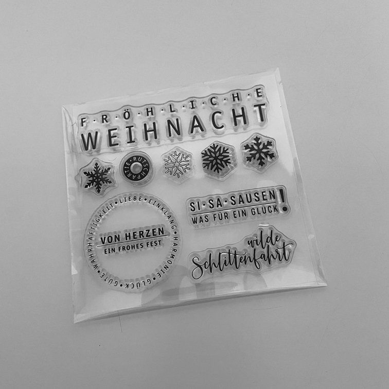 Stempel: Clear Stamps - Schneesausen – Neu und originalverpackt aus Thun von Rowaner 1