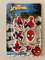 Gommes, Spider-Man Marvel, lot de 6, neuf