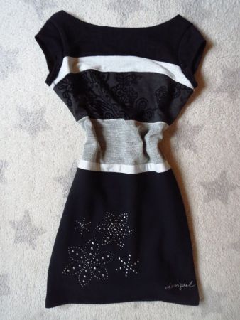 NEUES DESIGUAL Damen Kleid Gr S