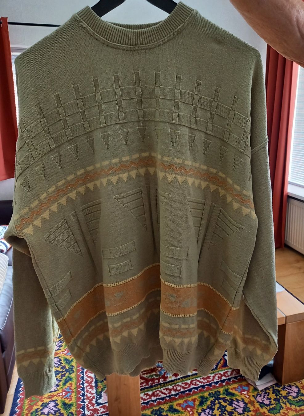 Maglioni & Felpe: Herren Pullover Gr 52, helles Olive – Usato da Möhlin venduto da Simba4871 1