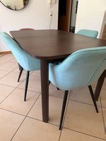 Table extensible Ikea marron foncé