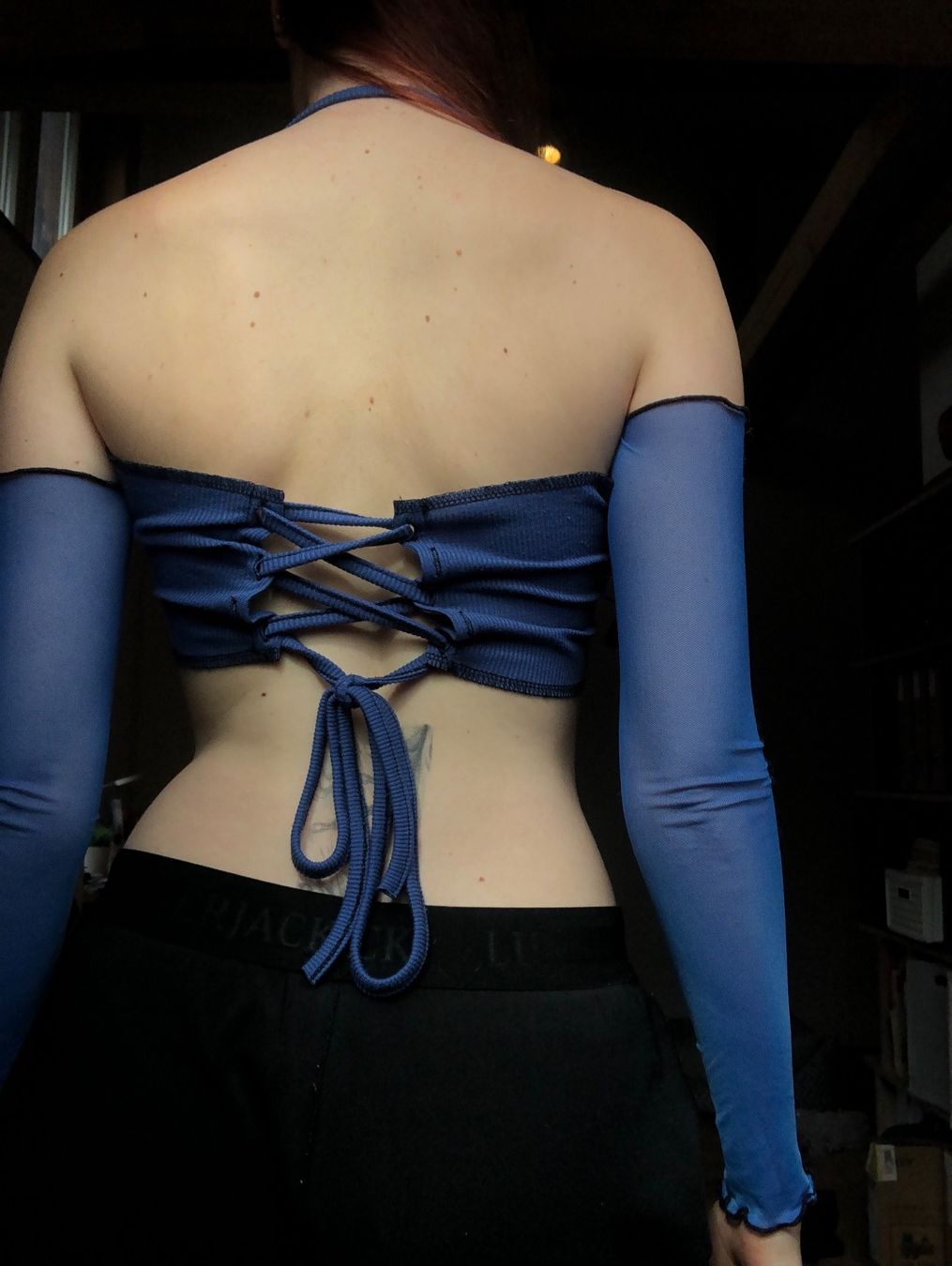 Tops: Top bleu – Gebraucht aus Bulle von sop_ct6x 1