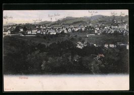 Herisau, Totalansicht mit Umgebung aus d