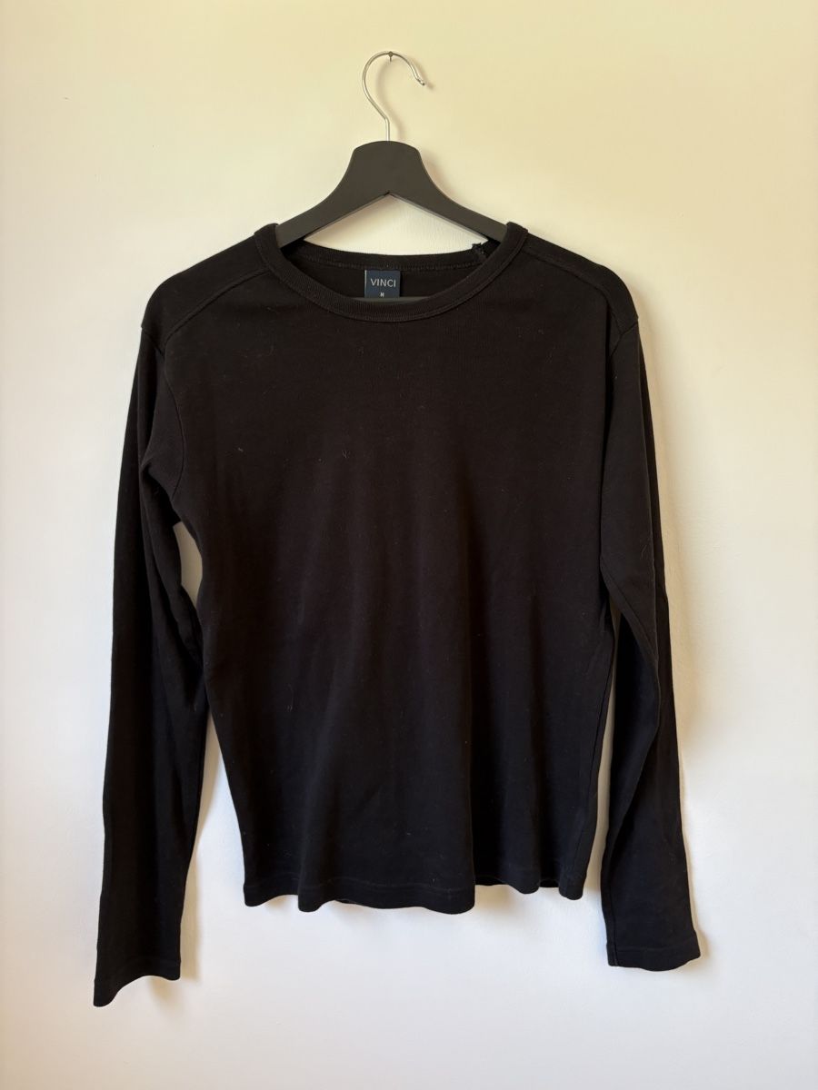 Maglioni & Felpe: Vinci Langarmshirt schwarz Grösse M – Usato da Malans GR venduto da sim_6pjl