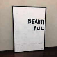 Beautiful Subtil Kunst Modern Art Bild Ignoranz Acryl LIFE