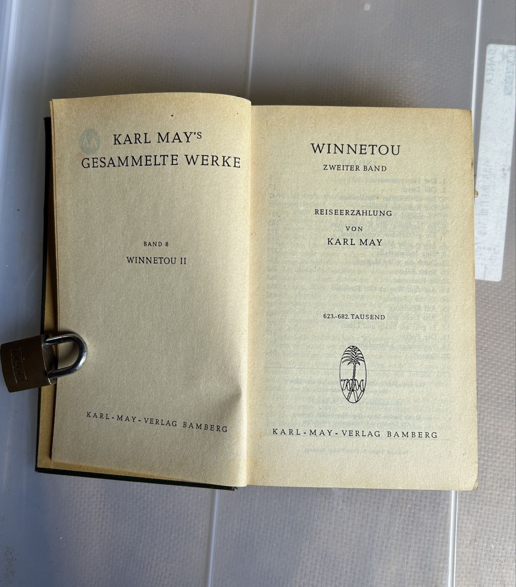 Libri: Winnetou von Karl May – Usato da Zürich venduto da Mary8044 1