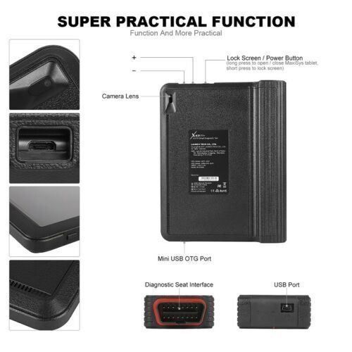 Launch Misurare: LAUNCH X431 V plus Pro3 OBD SET Original – Nuovo e nell'imballaggio originale da Chur venduto da P0WER 7