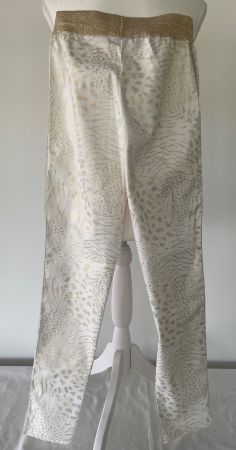 Sommer Jeans elegant Gold-Muster, neuwertig, Gr. 36/S