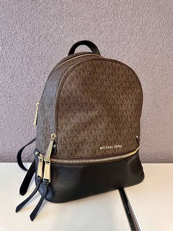 Michael Kors Rucksack Braun Schwarz guter Zustand