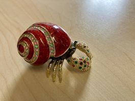 Schmuckdose Schnecke-Malediven-Souvenir