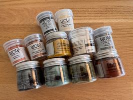 11 Embossing Pulver WOW!/ Ranger Distress-grosses Set NEU