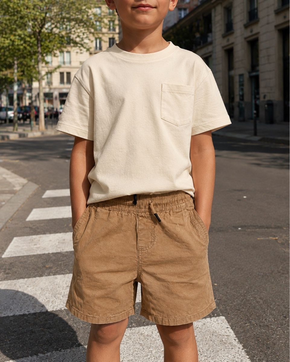 Pantaloni: SHORT BEIGE POUR ENFANT – Nuovo (secondo la descrizione) da Lausanne venduto da mar_6snp