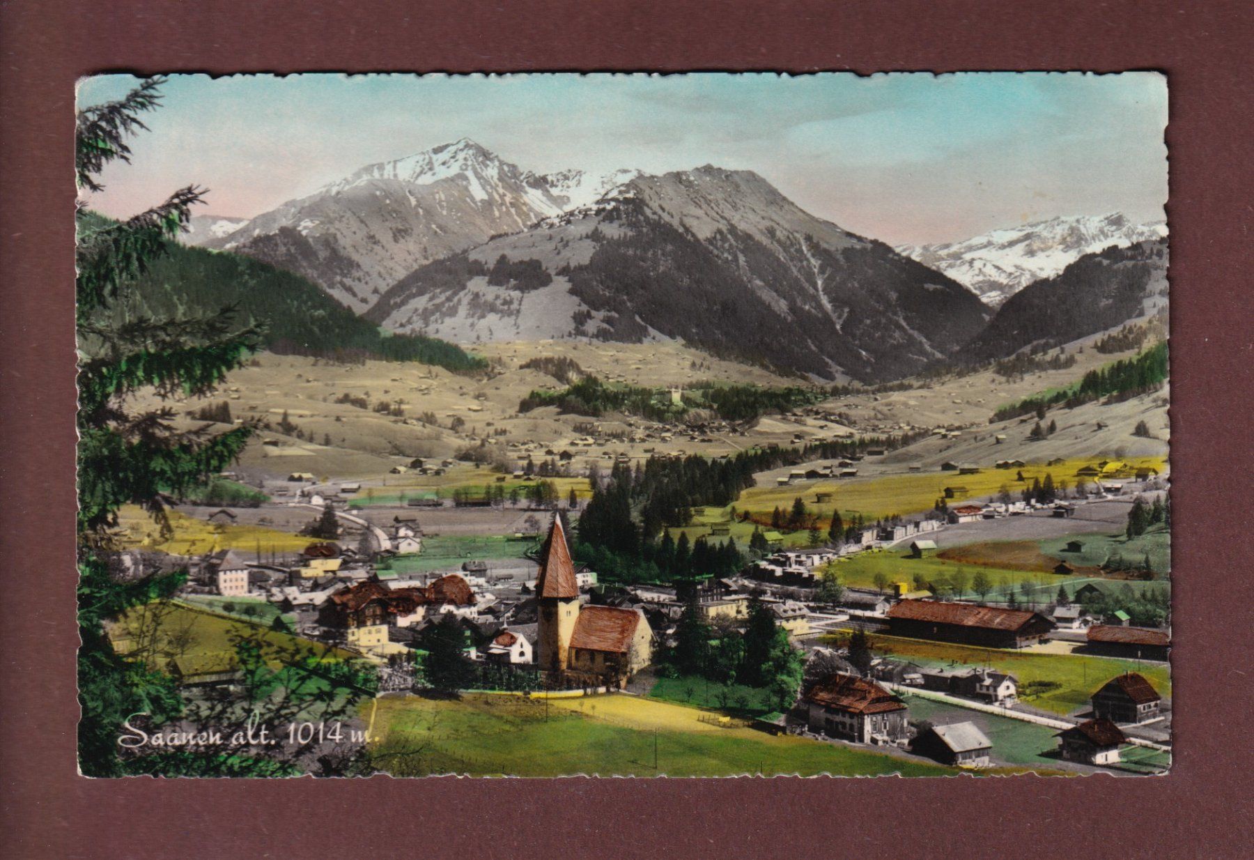Cartes postales: SAANEN – D'occasion à Pully par nicecards-shop