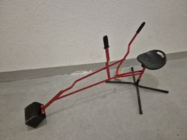 Kinder-Bagger, Spielzeug, Garten-Spass, Rot
