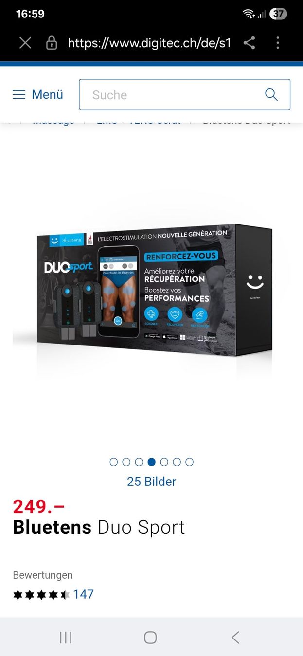 Massagegeräte: Bluetens Duo Sport – Gebraucht aus Wallisellen von theblacksheep 1