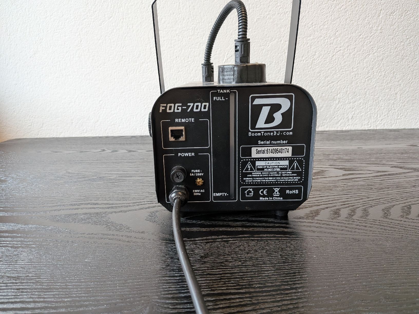 Alle Maschinen: BoomTone Fog 700 – Gebraucht aus Herisau von fab_wyx7 2