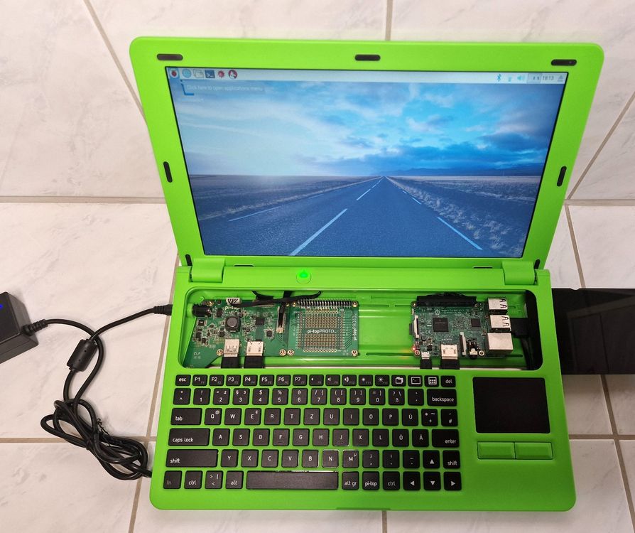 Pi-Top Raspberry 3 Notebook mit Proto Erweiterung (Gebraucht) in ...