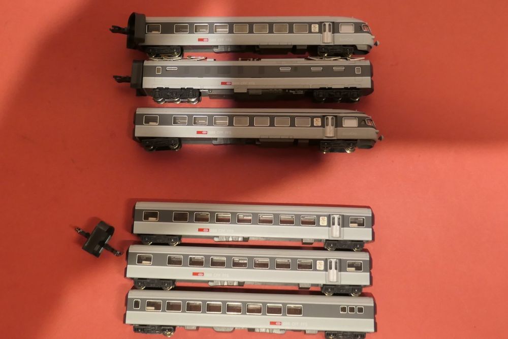 Hobbytrain 14100: RAe II EuroCity 