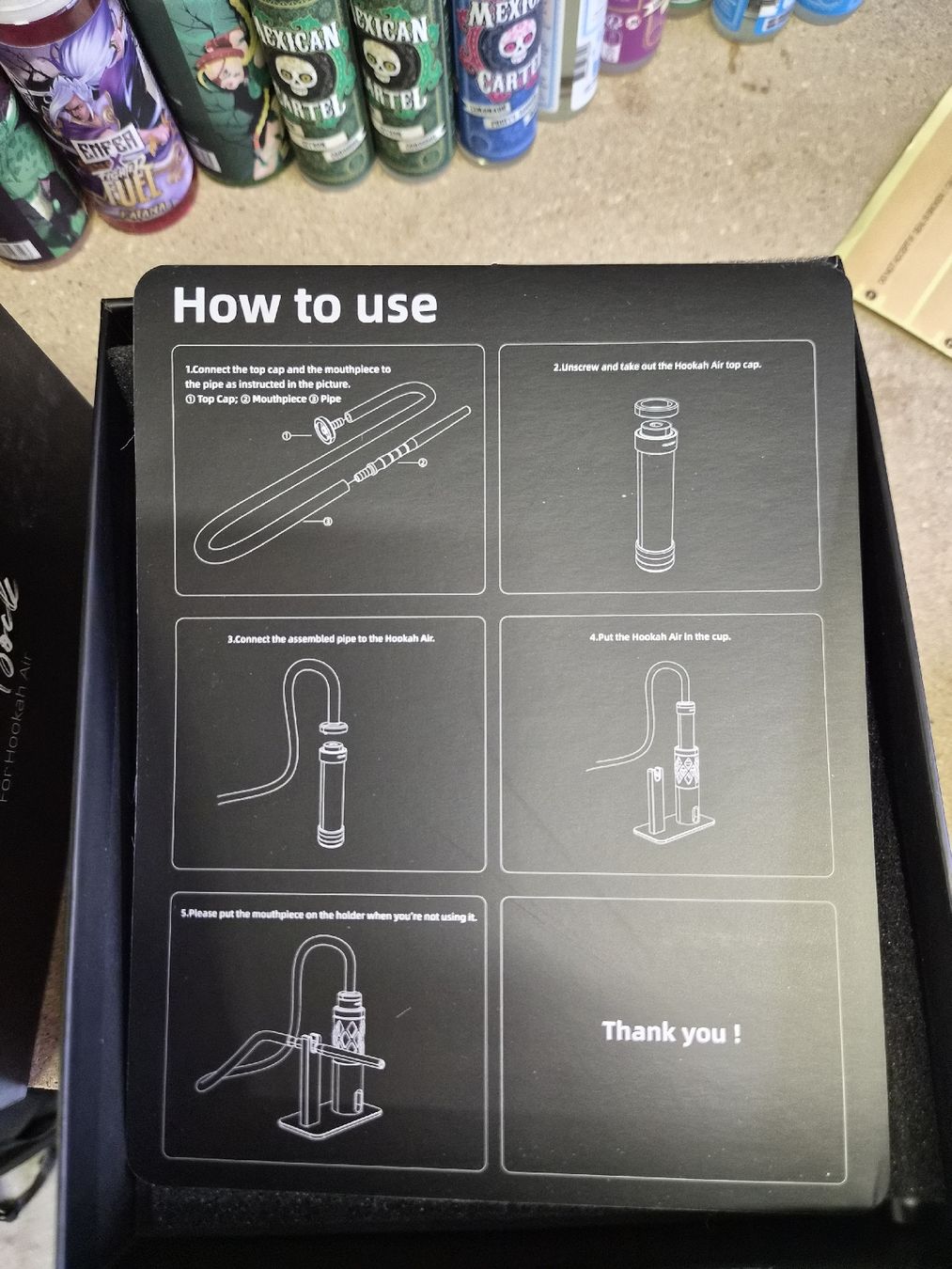 Narghilé: lot e-Chicha Hookah air + Hookah Dock et  Cup – Nuovo (secondo la descrizione) da Villeneuve VD venduto da Max1844 8