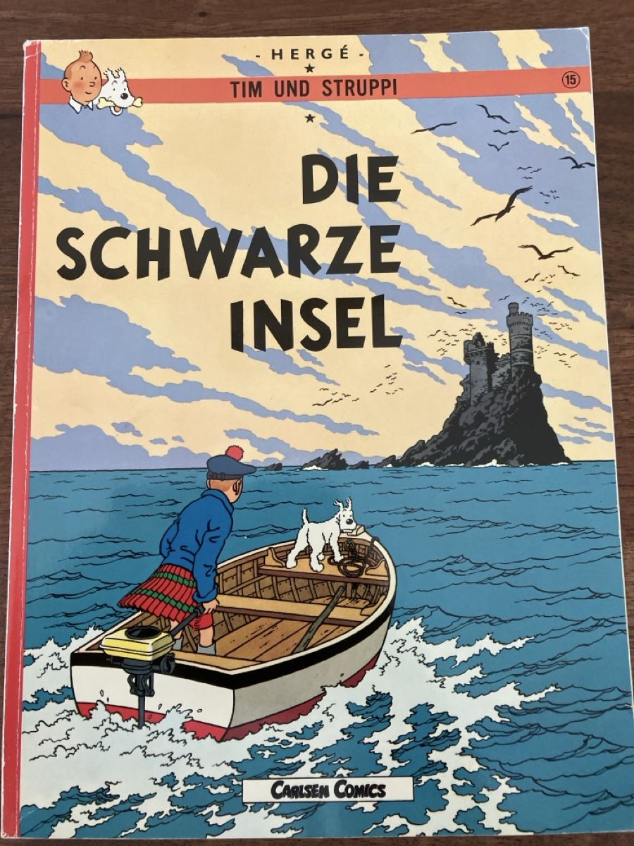 Comics: Tim und Struppi - die schwarze Insel – Gebraucht aus Aarau von Trinity730