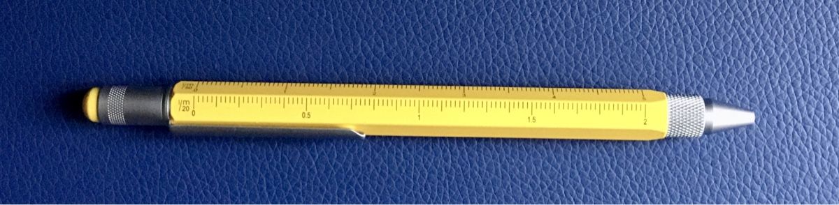 Penna & Evidenziatori: Stylo multifonctionnel "CONSTRUCTION " Design Troika, jaune – Nuovo e nell'imballaggio originale da Commugny venduto da rit_5lq2 6