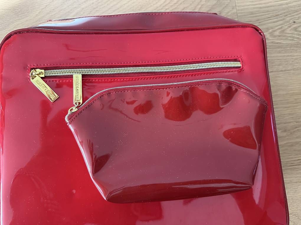Estée Lauder Custodie per cosmetici: Estée Lauder grosse & kleine Kosmetiktasche – Nuovo (secondo la descrizione) da Sargans venduto da jenabek 2