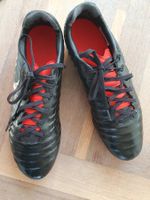 Nike Fussballschuhe Tiempo schwarz rot Gr.43