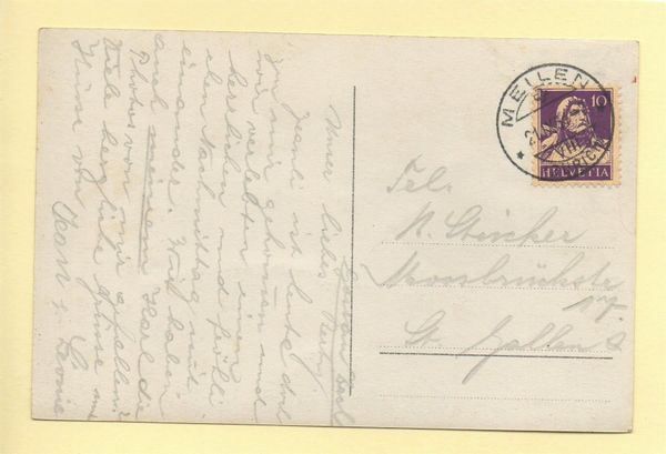 Cartoline postali: WÄDENSWIL Teilansicht – Usato da Jona venduto da philajona 1