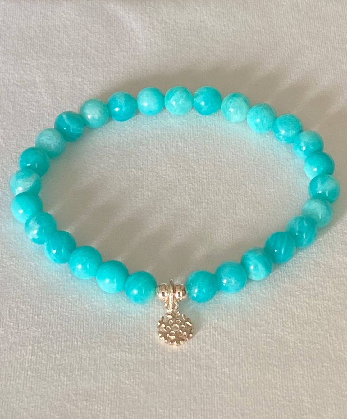 Bracciali & Braccialetti: Edelstein Armband Amazonit Silber 925 – Nuovo e nell'imballaggio originale da Zuzwil SG venduto da Lemliskat
