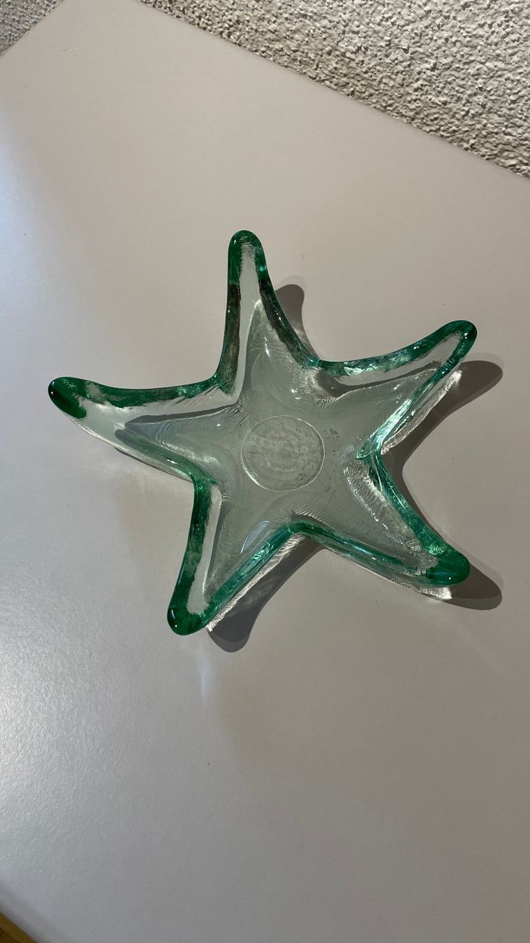 Bicchieri: Seestern Glas mit Muschel – Usato da Glattfelden venduto da cybermaxx 1