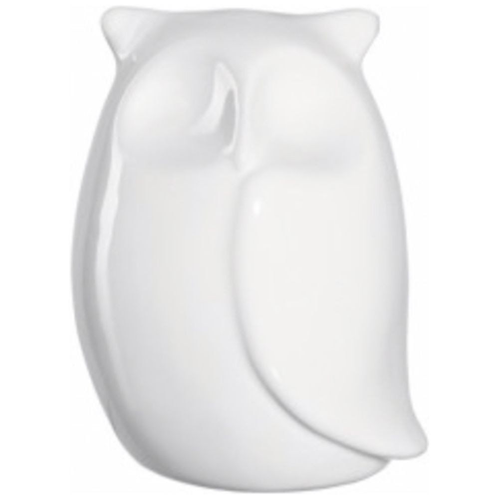 Tutte le decorazioni: Calmo Eule Weiss Keramik – Nuovo e nell'imballaggio originale da Brugg AG venduto da swiss.sales.force