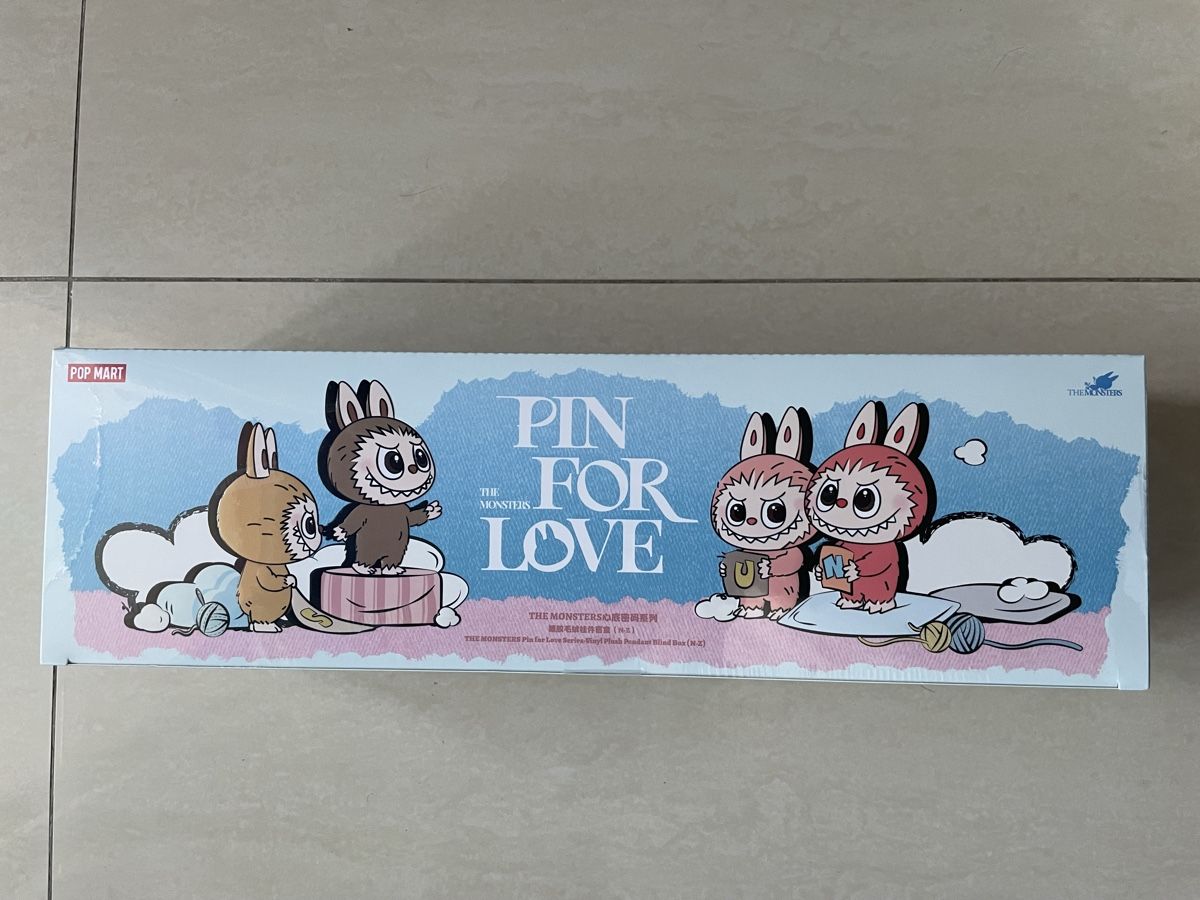 Pop Mart Giocattoli: Pop Mart Pin for Love Monsters Plush Blind Box  – Nuovo e nell'imballaggio originale da Zürich venduto da mfy_k556