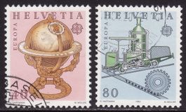 Satz SBK-Nr. 698-699 (Europa 1983) gestempelt