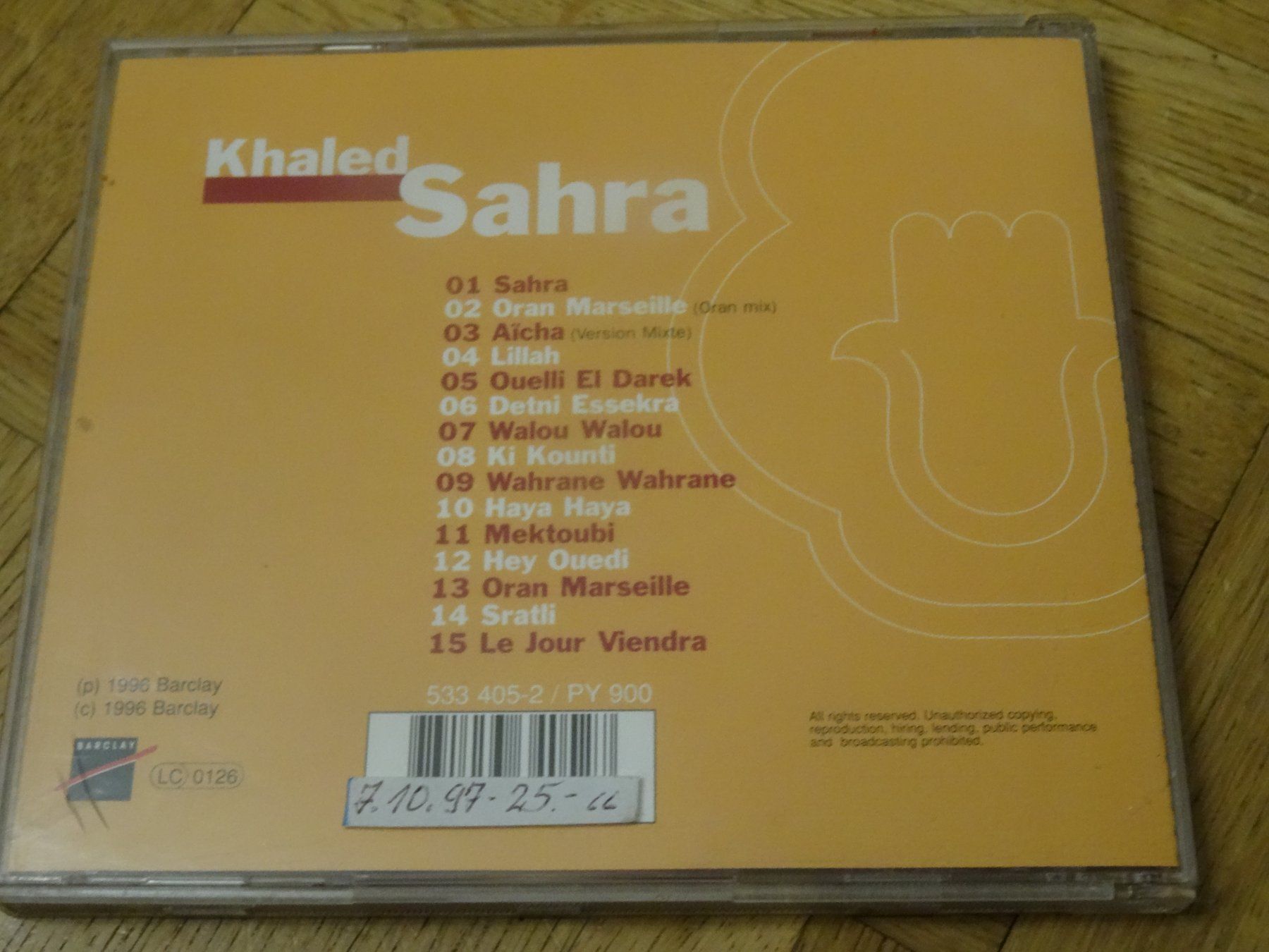 CD: Khaled - Sahra CD – Usato da Olten venduto da Disc-Ausverkauf 1