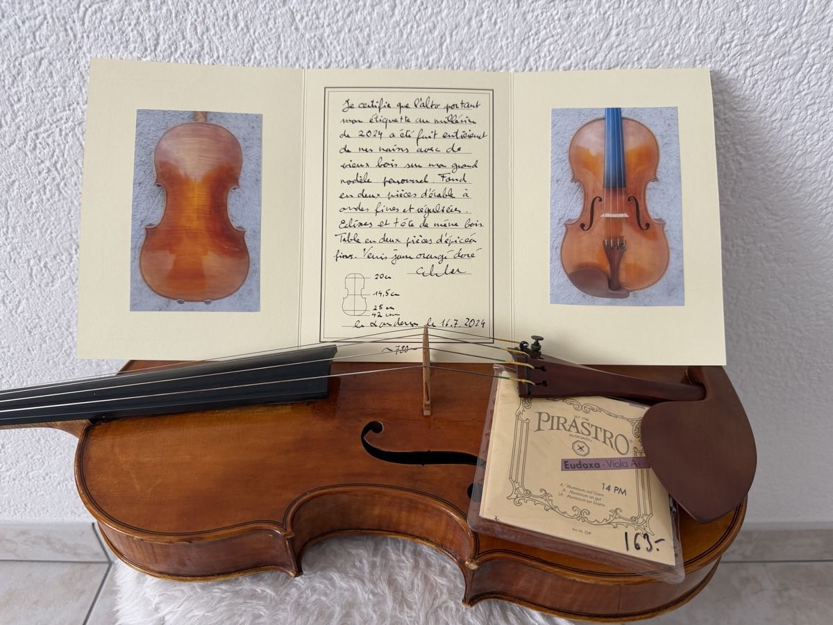 Instruments de musique: Alto Claude Lebet 2024 – D'occasion à bassecourt par LiN2004 8