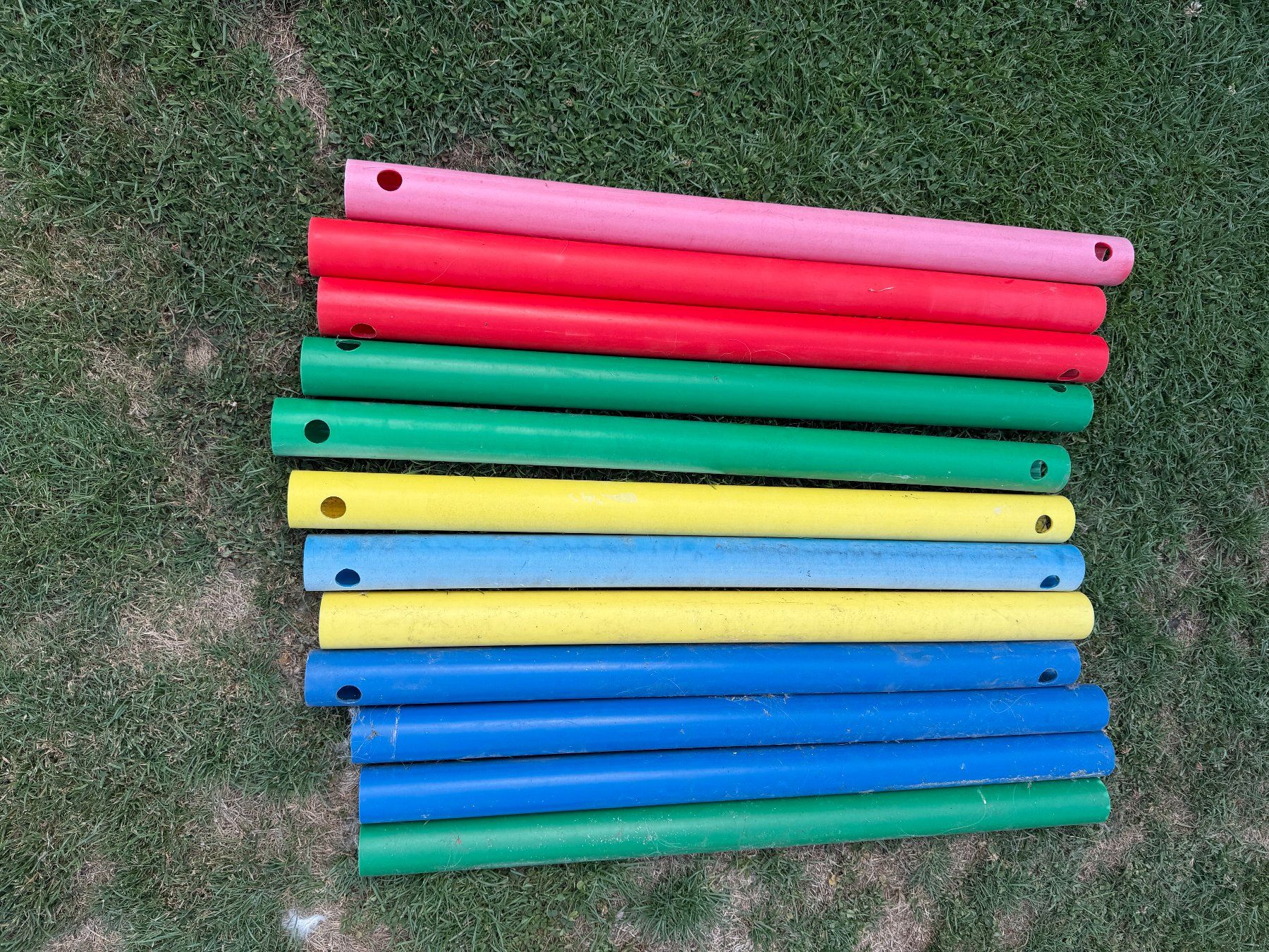 Spielhäuser: 12 x 75 cm Rohr System Quadro – Gebraucht aus Bassersdorf von Puzznic2
