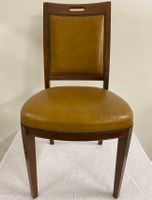 Set of 6 vintage leather chairs