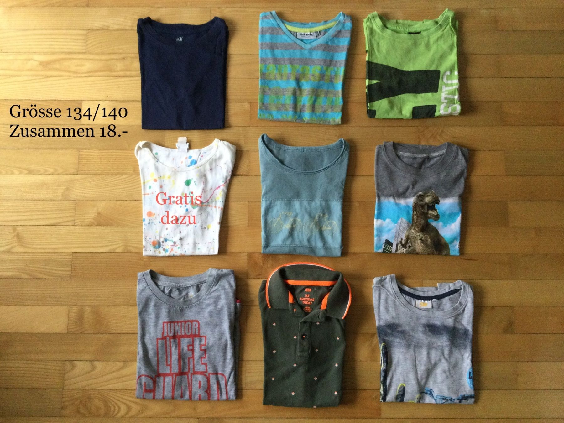 Lotti & Set di vestiti: 9 t-Shirts für 18.- – Usato da Basel venduto da Anja_1981