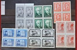 ARGENTINIEN - 4er-Bl. **, ~1960