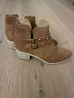 Nero Giardini Stiefeletten Wildleder Tabacco 39 NEU