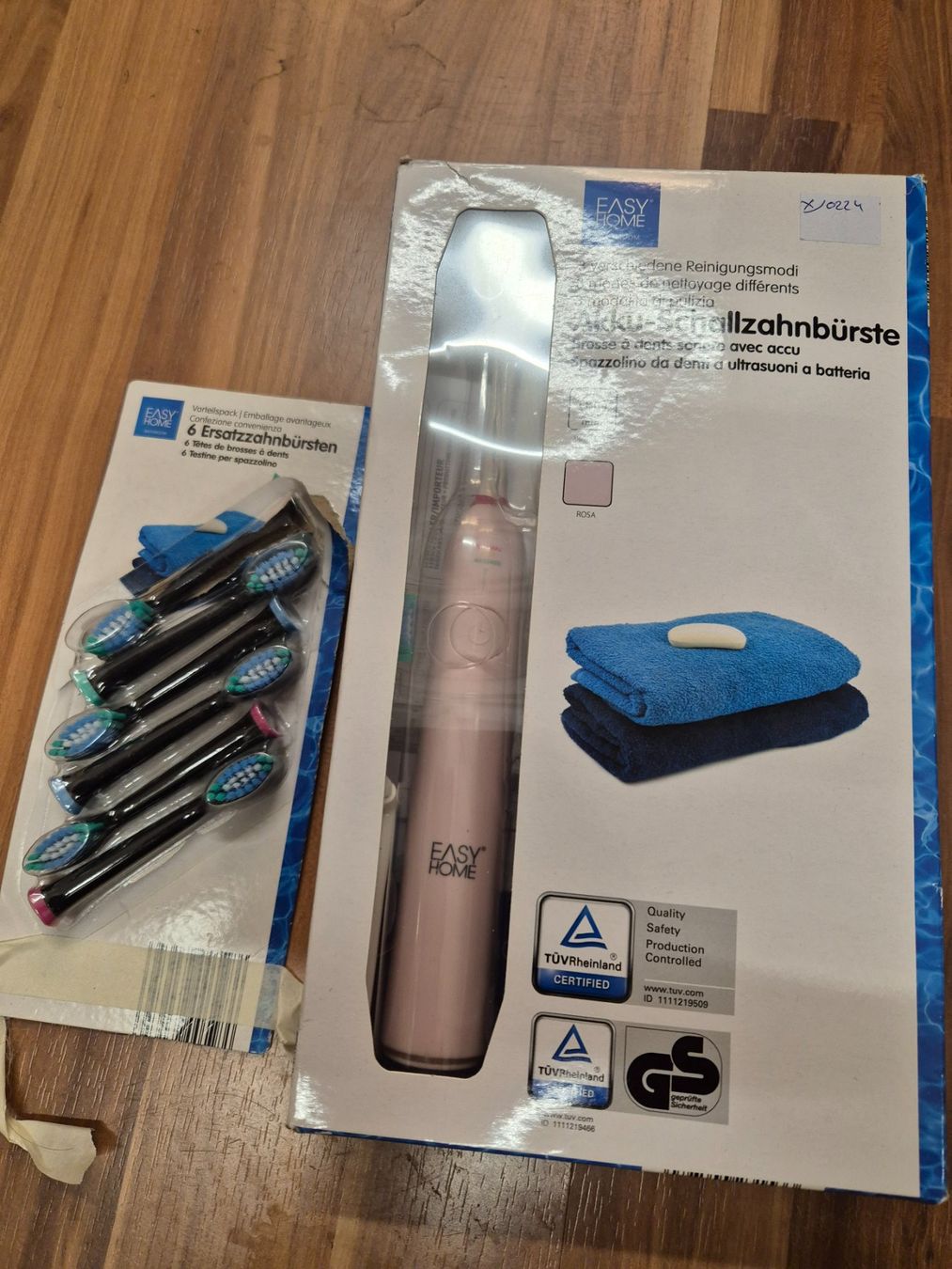 Zahnpflege: Akku-Schallzahnbürste EASY HOME, B17 – Neu und originalverpackt aus Schwarzenburg von Flamingo07 1